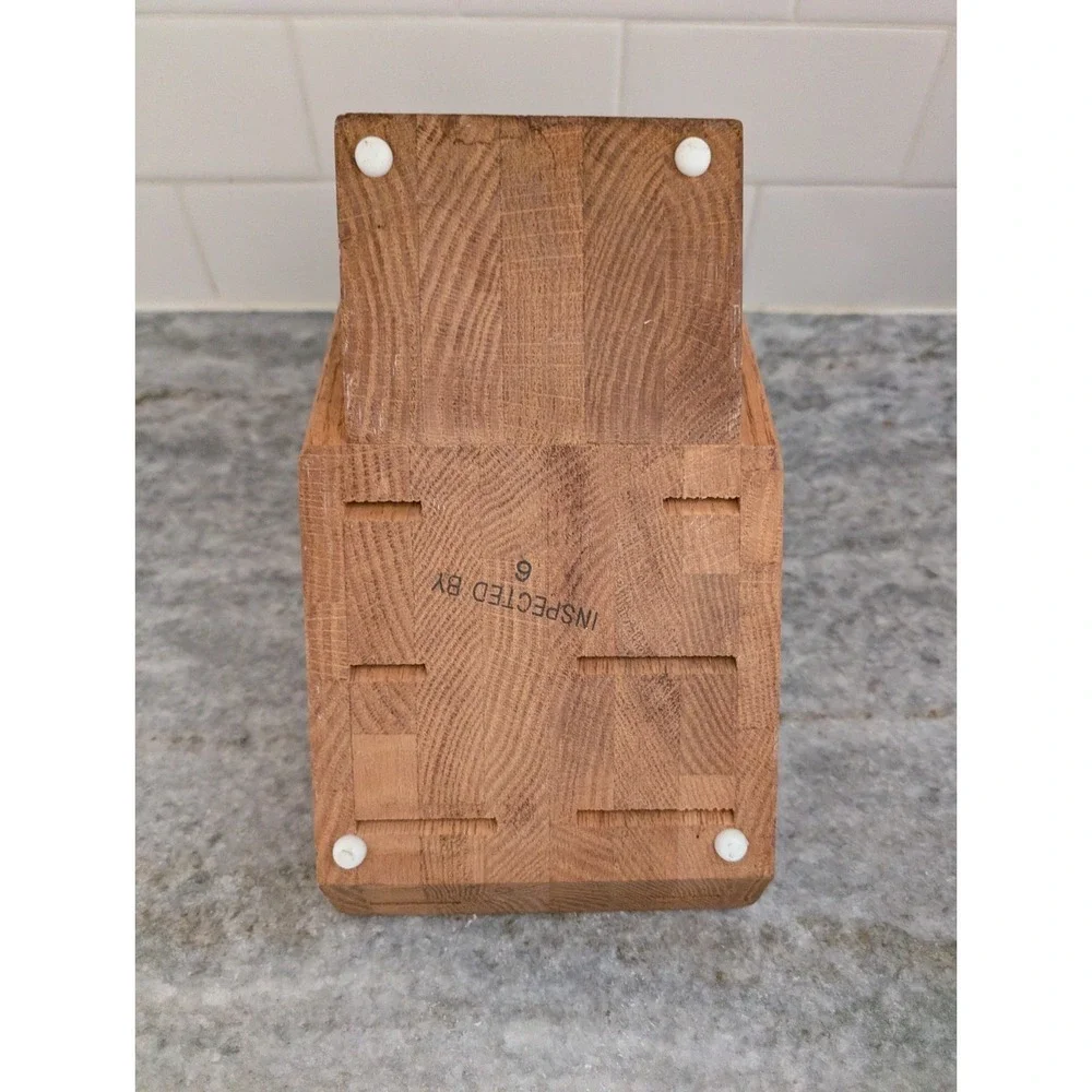 Cutco knife block